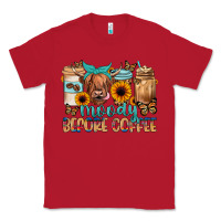 Red moody before coffee Classic Tee - JahusDesignShop