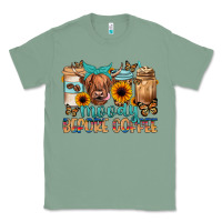 Sage moody before coffee Classic Tee - JahusDesignShop