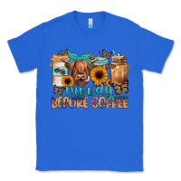 True Royal moody before coffee Classic Tee - JahusDesignShop