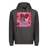 Charcoal Heather be mine heart tumbler Premium Hoodie - JahusDesignShop