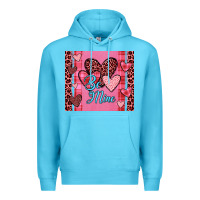 Ocean Blue be mine heart tumbler Premium Hoodie - JahusDesignShop