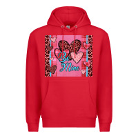 Red be mine heart tumbler Premium Hoodie - JahusDesignShop