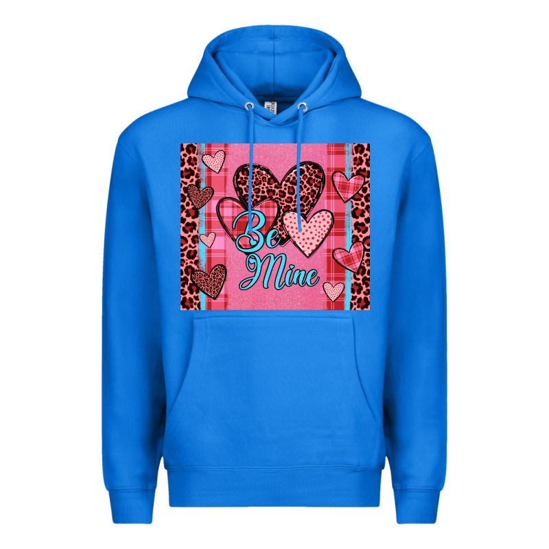Be Mine Heart Tumbler Premium Hoodie by JahusDesignShop | Teevron