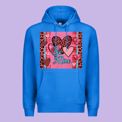 Be Mine Heart Tumbler Premium Hoodie Designed By Jahusdesignshop