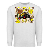 Oatmeal Heather softball crusher Premium Sweatshirt - TumblerDesignByShophia