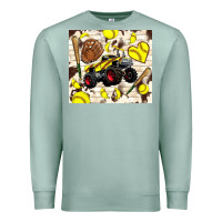 Seafoam softball crusher Premium Sweatshirt - TumblerDesignByShophia