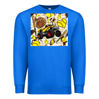 True Royal softball crusher Premium Sweatshirt - TumblerDesignByShophia