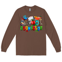 Chestnut school counselor Long Sleeve Tee - NancyCooperArtShop