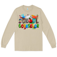 Mushroom school counselor Long Sleeve Tee - NancyCooperArtShop
