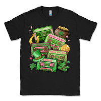 Black st patrick's day cassette tapes Classic Tee - MaliasSmallBusiness