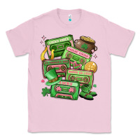 Bubblegum Pink st patrick's day cassette tapes Classic Tee - MaliasSmallBusiness