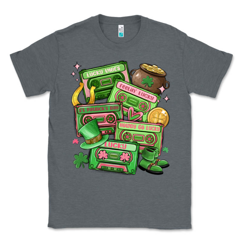 St Patrick's Day Cassette Tapes Classic Tee by MaliasSmallBusiness | Teevron
