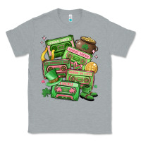 Heather Grey st patrick's day cassette tapes Classic Tee - MaliasSmallBusiness