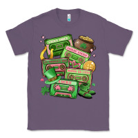 Lavender st patrick's day cassette tapes Classic Tee - MaliasSmallBusiness