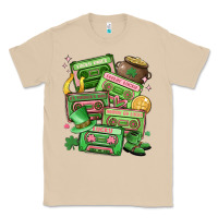 Mushroom st patrick's day cassette tapes Classic Tee - MaliasSmallBusiness