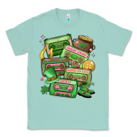 Seafoam st patrick's day cassette tapes Classic Tee - MaliasSmallBusiness