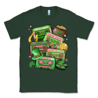 Sports Green st patrick's day cassette tapes Classic Tee - MaliasSmallBusiness
