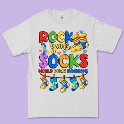 Rock Your  World Down Syndrome Premium Tee Designed By Artiststas