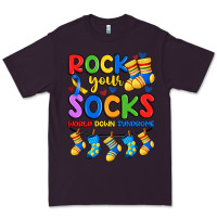 Plum rock your  world down syndrome Premium Tee - Artiststas