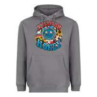 Storm American honey smiley Heavyweight Hoodie - HowdyJamesFarm