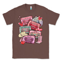 Chestnut valentines day cassette tapes Classic Tee - MaliasSmallBusiness
