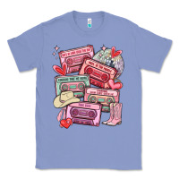 Colony Blue valentines day cassette tapes Classic Tee - MaliasSmallBusiness