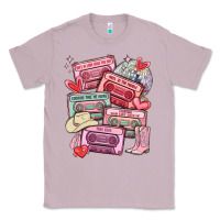 Lilac valentines day cassette tapes Classic Tee - MaliasSmallBusiness