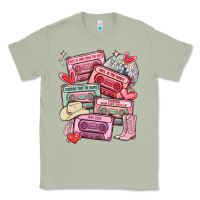 Matcha valentines day cassette tapes Classic Tee - MaliasSmallBusiness