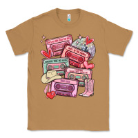 Toasted Coconut valentines day cassette tapes Classic Tee - MaliasSmallBusiness