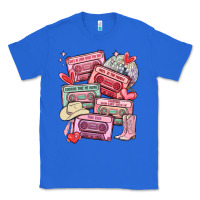 True Royal valentines day cassette tapes Classic Tee - MaliasSmallBusiness