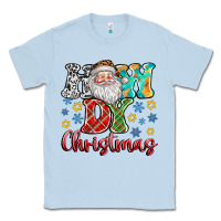 Dusty Blue How Dy Christmas Classic Tee - CowhideDigitalArt