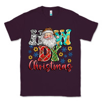 Plum How Dy Christmas Classic Tee - CowhideDigitalArt