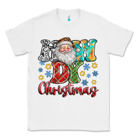 White How Dy Christmas Classic Tee - CowhideDigitalArt
