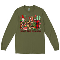 Army Green pct christmas Long Sleeve Tee - MaliasSmallBusiness