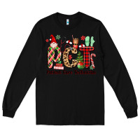 Black pct christmas Long Sleeve Tee - MaliasSmallBusiness