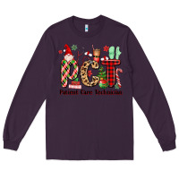Plum pct christmas Long Sleeve Tee - MaliasSmallBusiness
