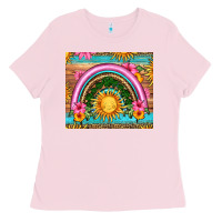Summer Rainbow Ladies Tee | Teevron