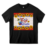 Black i'm not drunk i'm patriotic Heavy Core Tee - HRA Design Shop