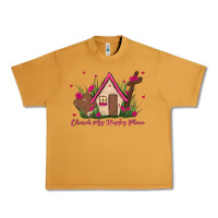Peanut Butter church is my happy place Urban Heavy Tee - MaliasSmallBusiness
