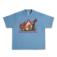 Pebble Blue church is my happy place Urban Heavy Tee - MaliasSmallBusiness