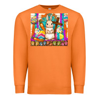 Carrot easter day rabbit Premium Sweatshirt - TumblerDesignByShophia
