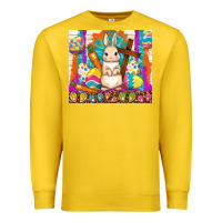 Lemon easter day rabbit Premium Sweatshirt - TumblerDesignByShophia