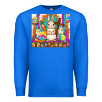 True Royal easter day rabbit Premium Sweatshirt - TumblerDesignByShophia
