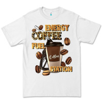 White energy coffee fuel station Premium Tee - Artiststas