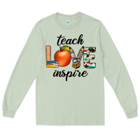 Matcha teach love inspıre Long Sleeve Tee - JahusDesignShop