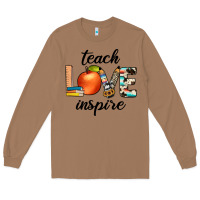 Toasted Coconut teach love inspıre Long Sleeve Tee - JahusDesignShop