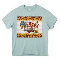 Arona god bless america Heavy Core Tee - HRA Design Shop