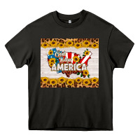 God Bless America Heavy Core Tee | Teevron