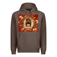 Coffee wizard head mom Premium Hoodie - TumblerDesignByShophia
