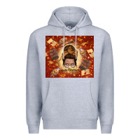 Heather Grey wizard head mom Premium Hoodie - TumblerDesignByShophia
